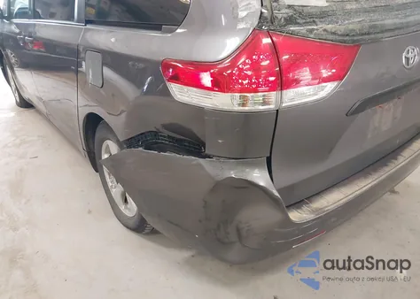 2011 Toyota Sienna Base V6 из США, поврежденный, VIN 5TDZK3DC8BS165043